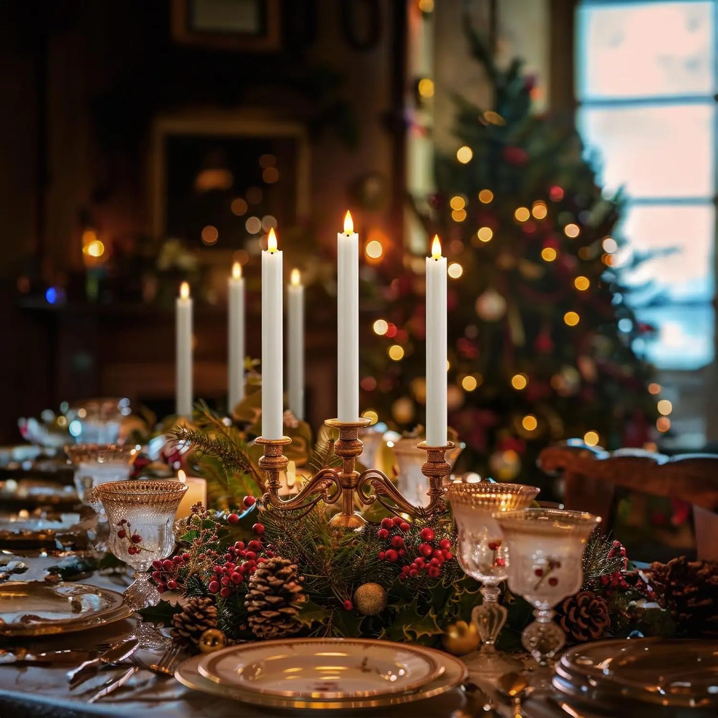 Ladattavat LED-kynttilät