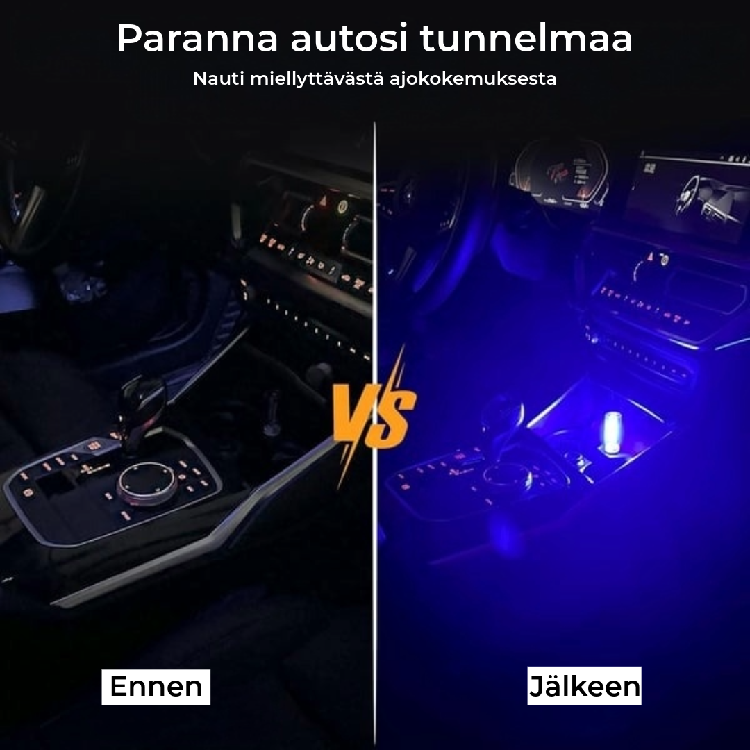 Auton USB-hehkulamppu