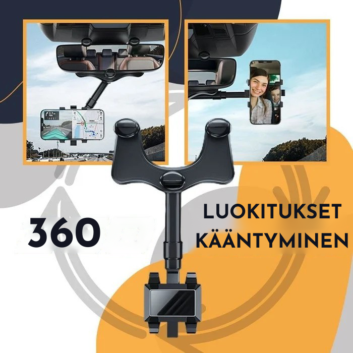 360° puhelinpidike